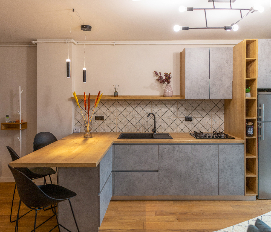 Small space, smart furniture - interior design photo