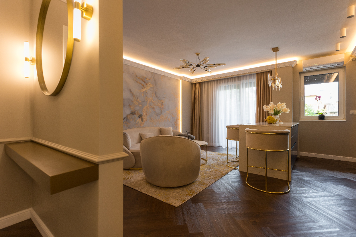 Glamorous Oasis - interior design photo