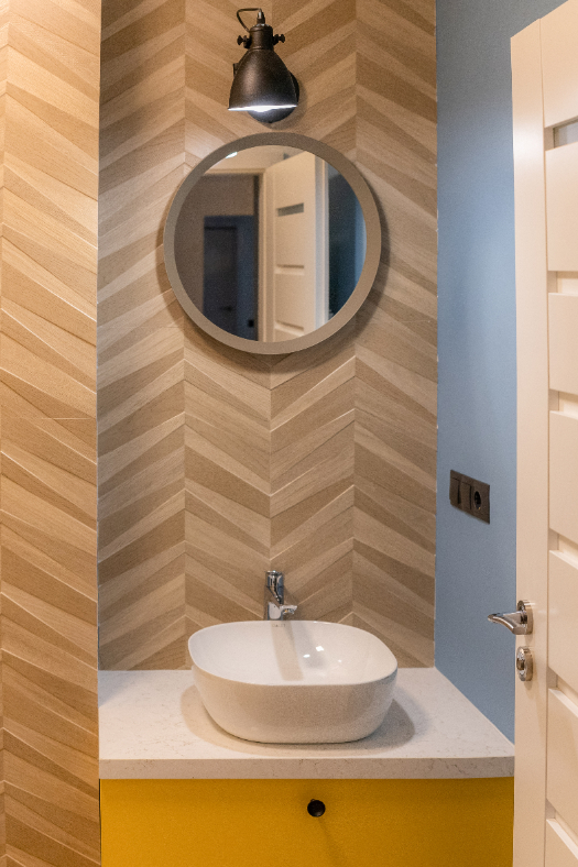 By the river apartment - interior design photo