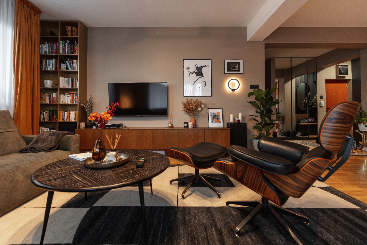 Earthy tones - interior design photo