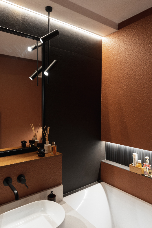 Earthy tones - interior design photo