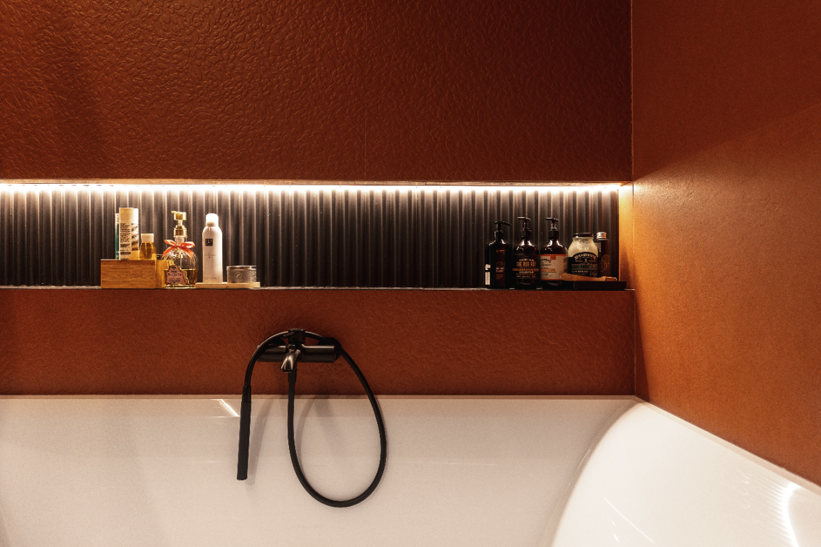 Earthy tones - interior design photo