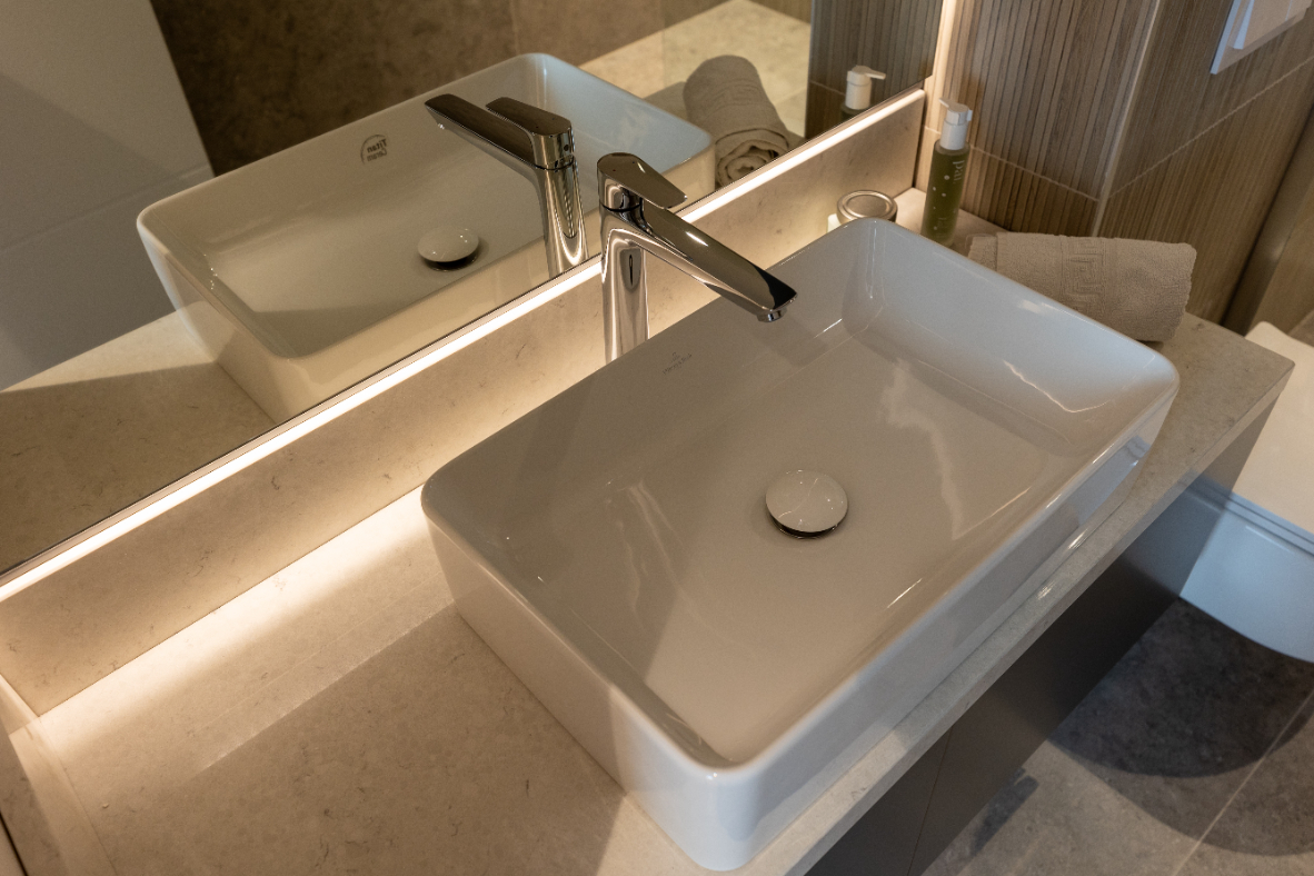 Refined Minimalist Penthouse - interior design photo