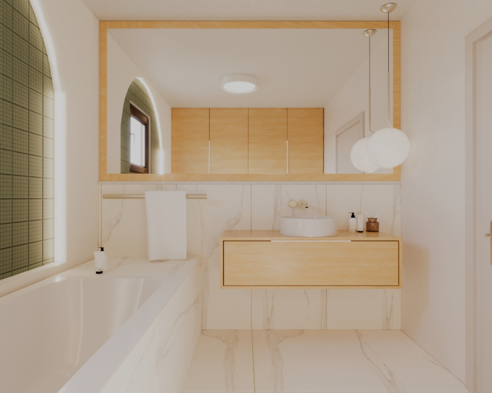 Peaceful Blend - interior design photo