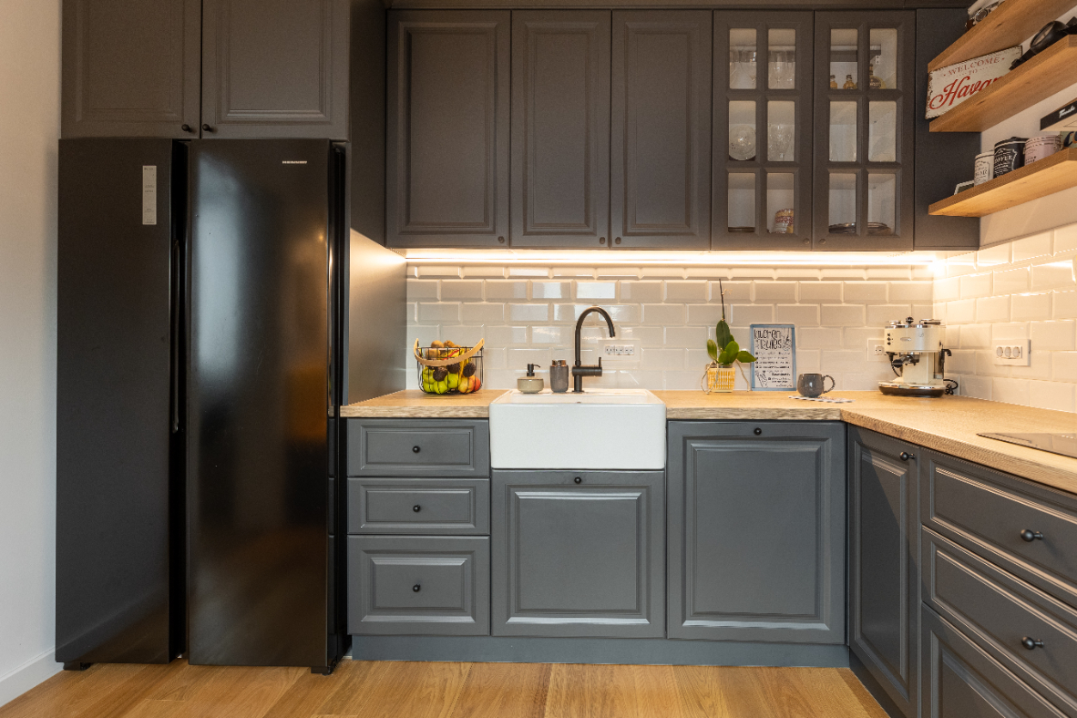 Industrial with a twist - interior design photo