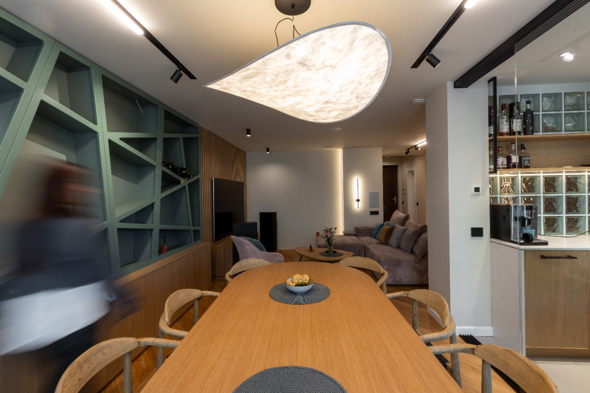 The Art of Living Modern: Crafting a Multi-Level Duplex - interior design photo