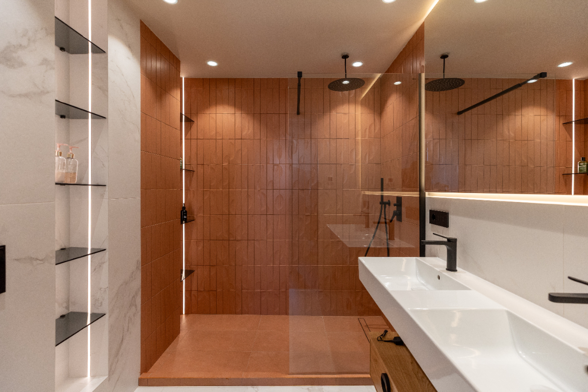 The Art of Living Modern: Crafting a Multi-Level Duplex - interior design photo