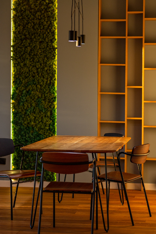 The green line - interior design photo