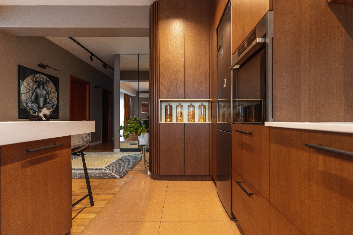 Earthy tones - interior design photo