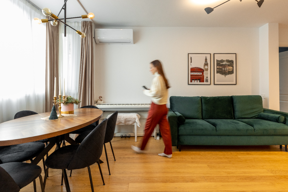 Industrial with a twist - interior design photo