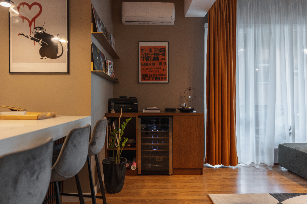 Earthy tones - interior design photo