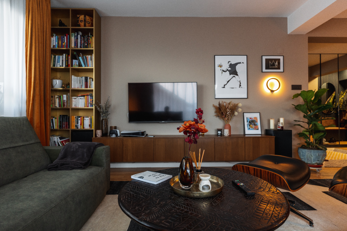 Earthy tones - interior design photo