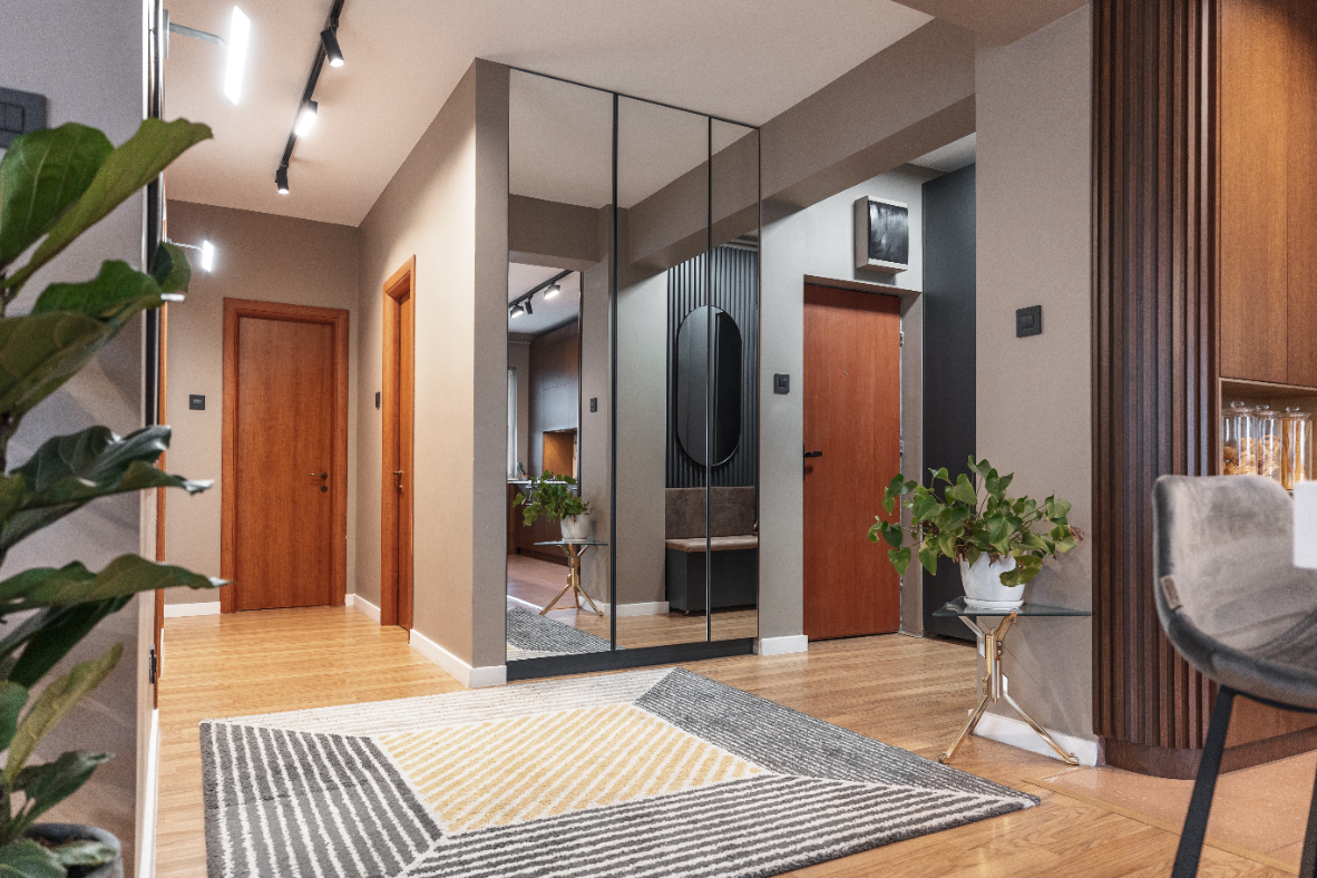 Earthy tones - interior design photo