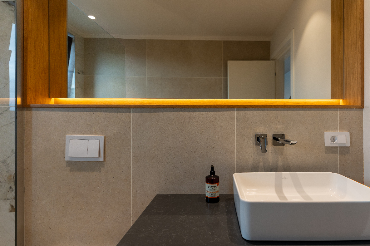 Refined Minimalist Penthouse - interior design photo