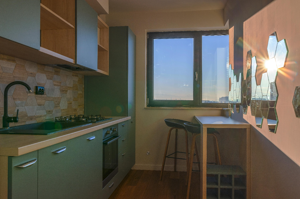 The green line - interior design photo