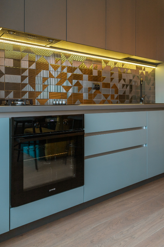 By the river apartment - interior design photo