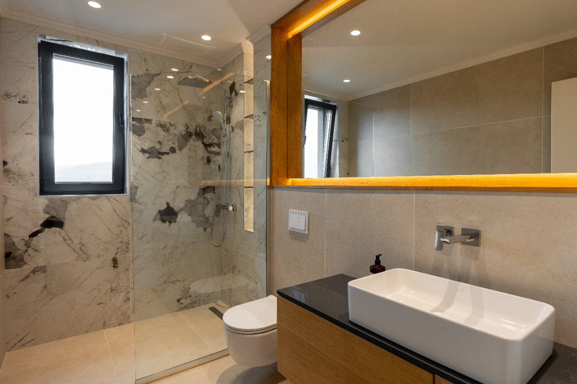 Refined Minimalist Penthouse - interior design photo