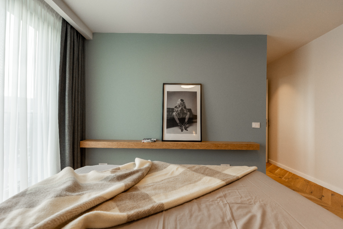 Refined Minimalist Penthouse - interior design photo