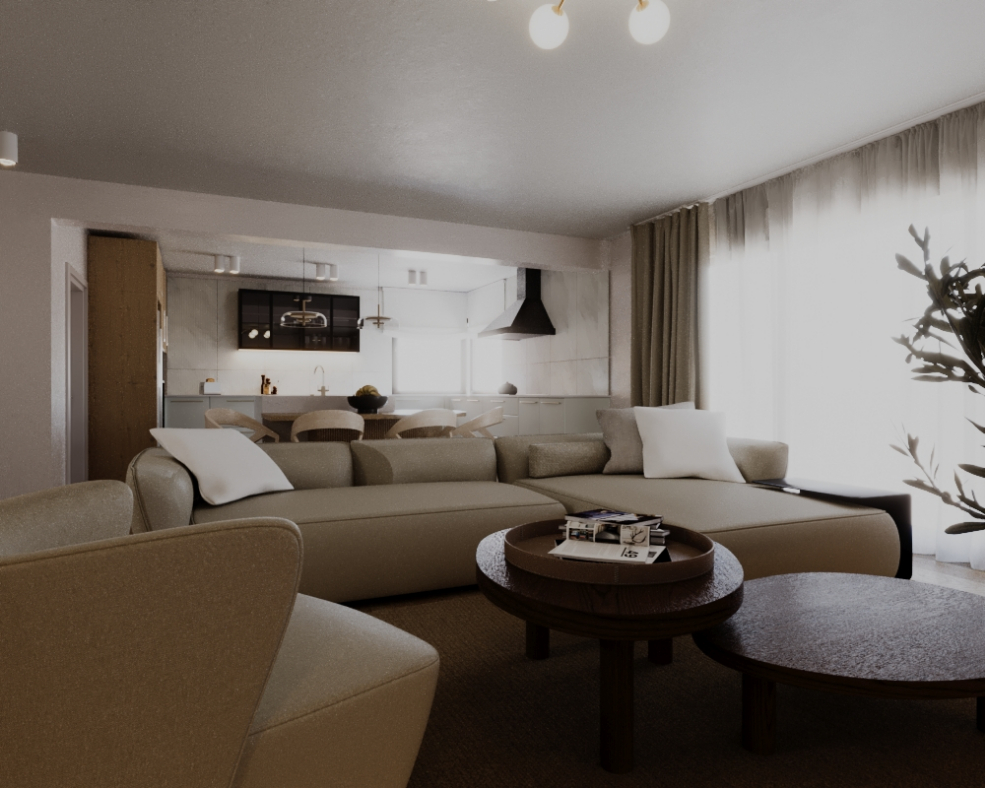 Peaceful Blend - interior design photo