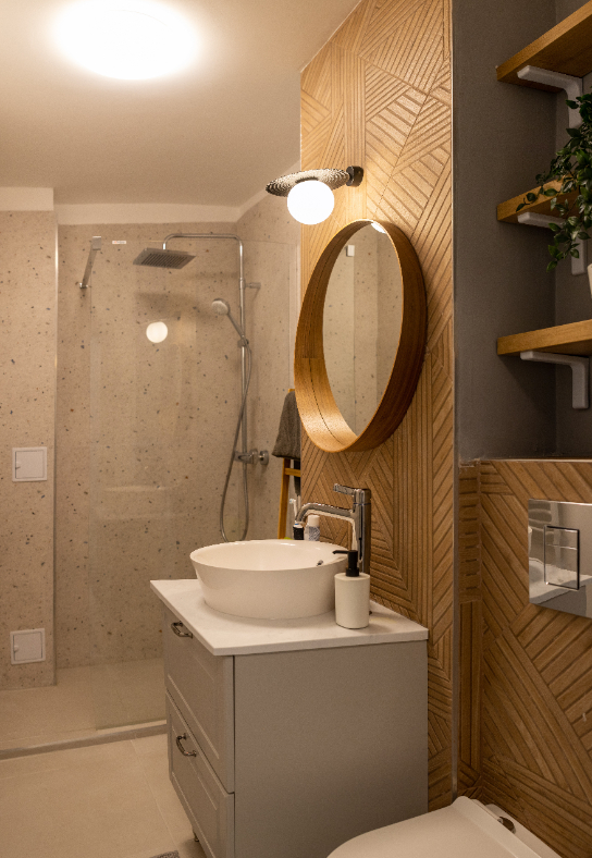 Nature feels oasis - interior design photo