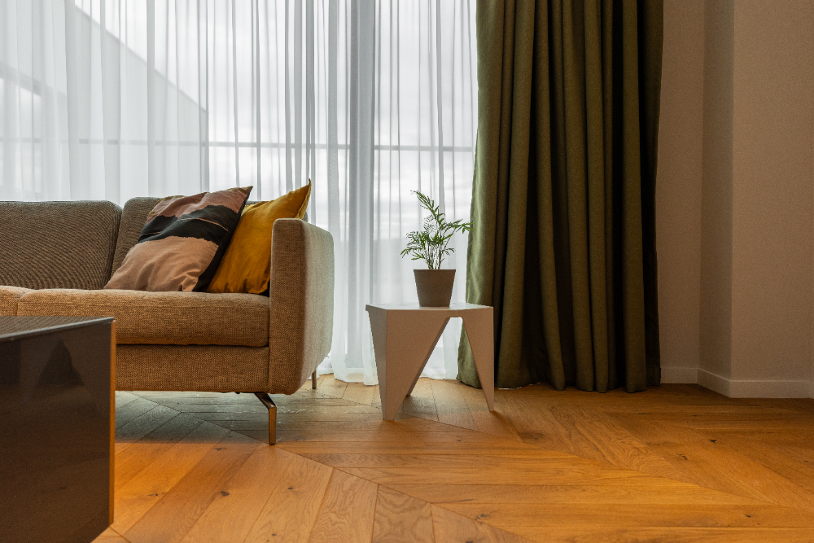 Refined Minimalist Penthouse - interior design photo