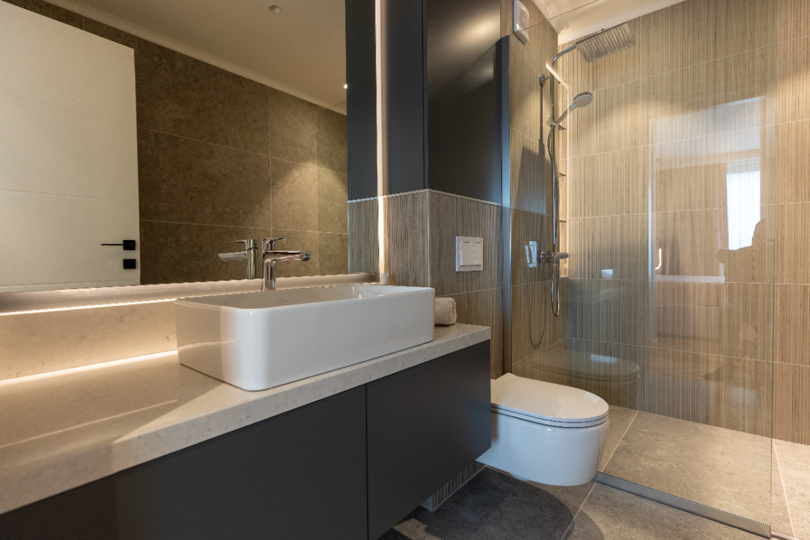 Refined Minimalist Penthouse - interior design photo