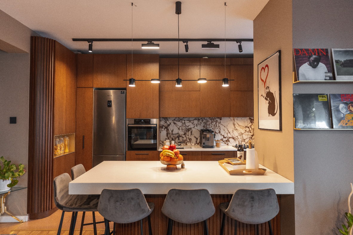 Earthy tones - interior design photo