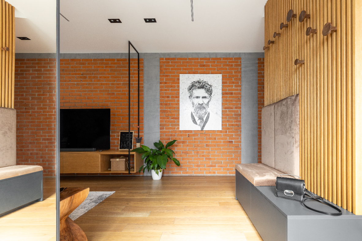 Brancusi Inspired House - interior design photo