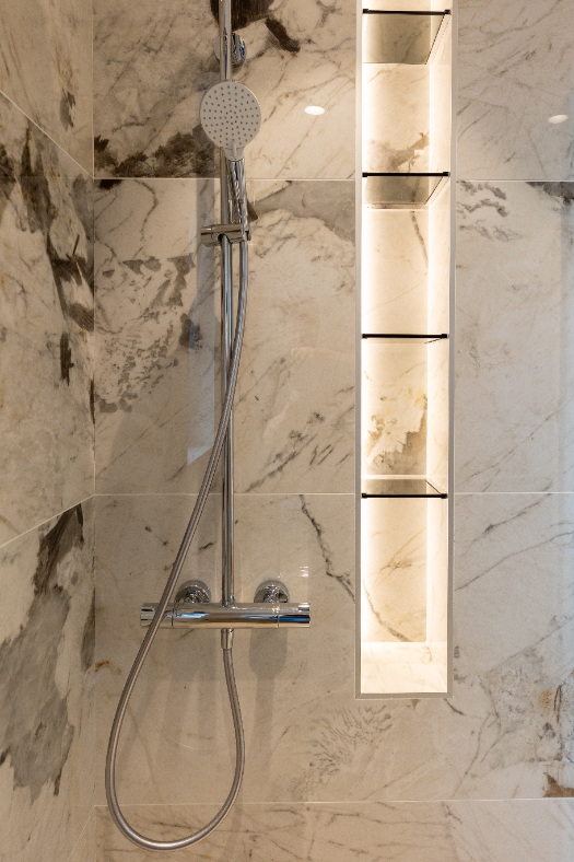 Refined Minimalist Penthouse - interior design photo